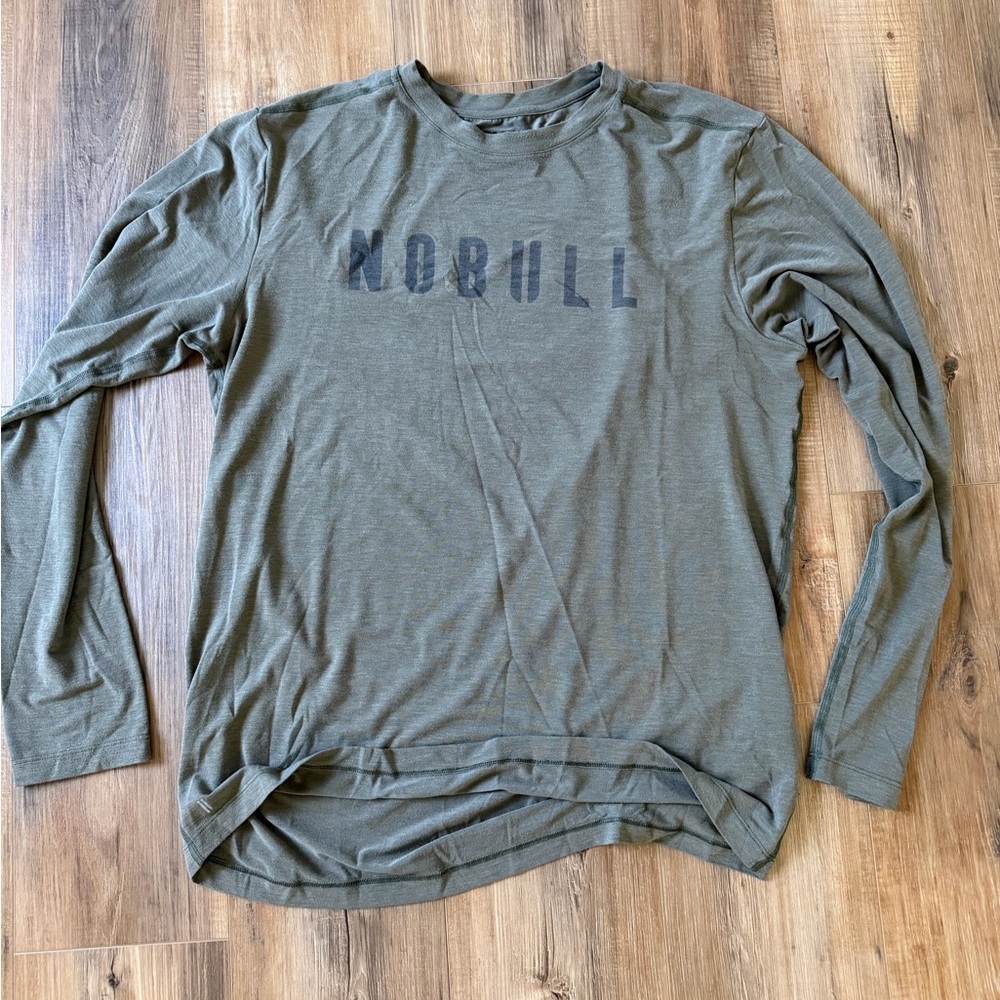 NOBULL Charcoal Long Sleeve Tee